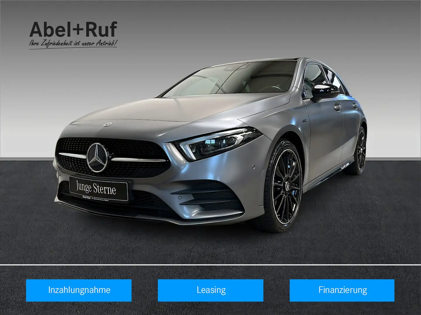 Mercedes-Benz A 250 e AMG+MULTI+NIGHT+Kamera+Burme+CarPlay+AHK Grau - 1