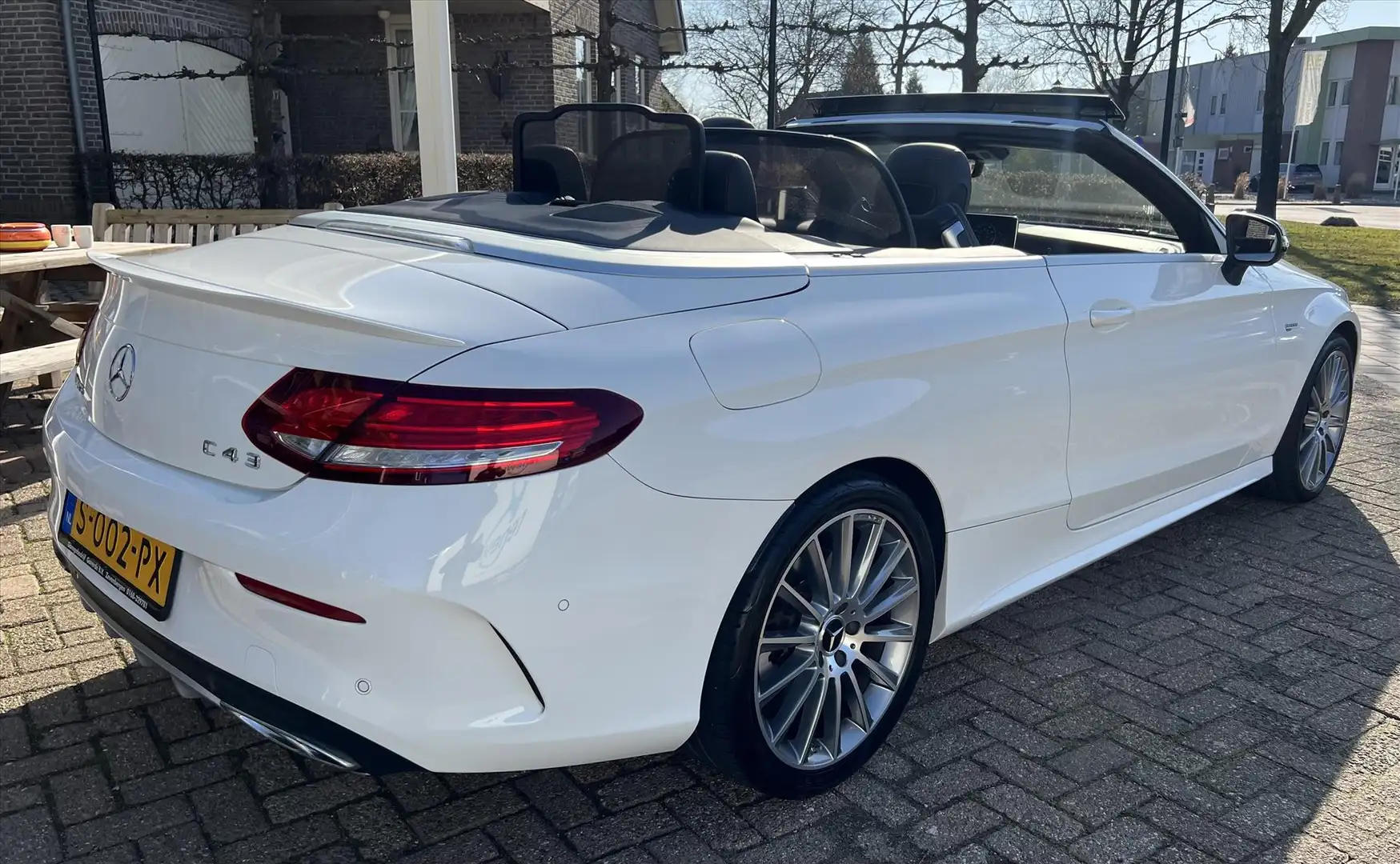 Mercedes-Benz C 43 AMG Cabriolet C43 367pk 9G, 4M, ILS, Burm, Sportuitlaa Wit - 2