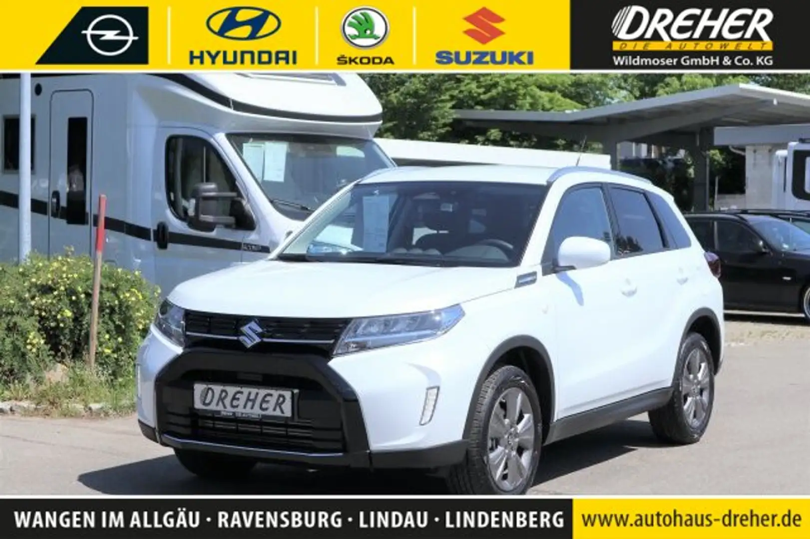 Suzuki Vitara Vitara 2WD/ TOP DEAL /NAVI/ALU/SITZHEIZ/MET/uvm. Weiß - 1