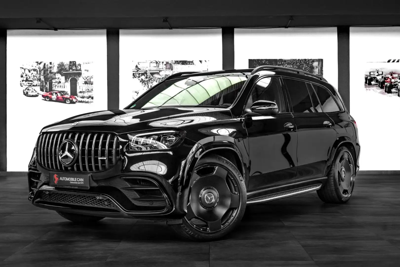 Mercedes-Benz GLS 63 AMG AMG 4M+ #CARBON #FONDKINO #23ALU #6-SITZE Schwarz - 1