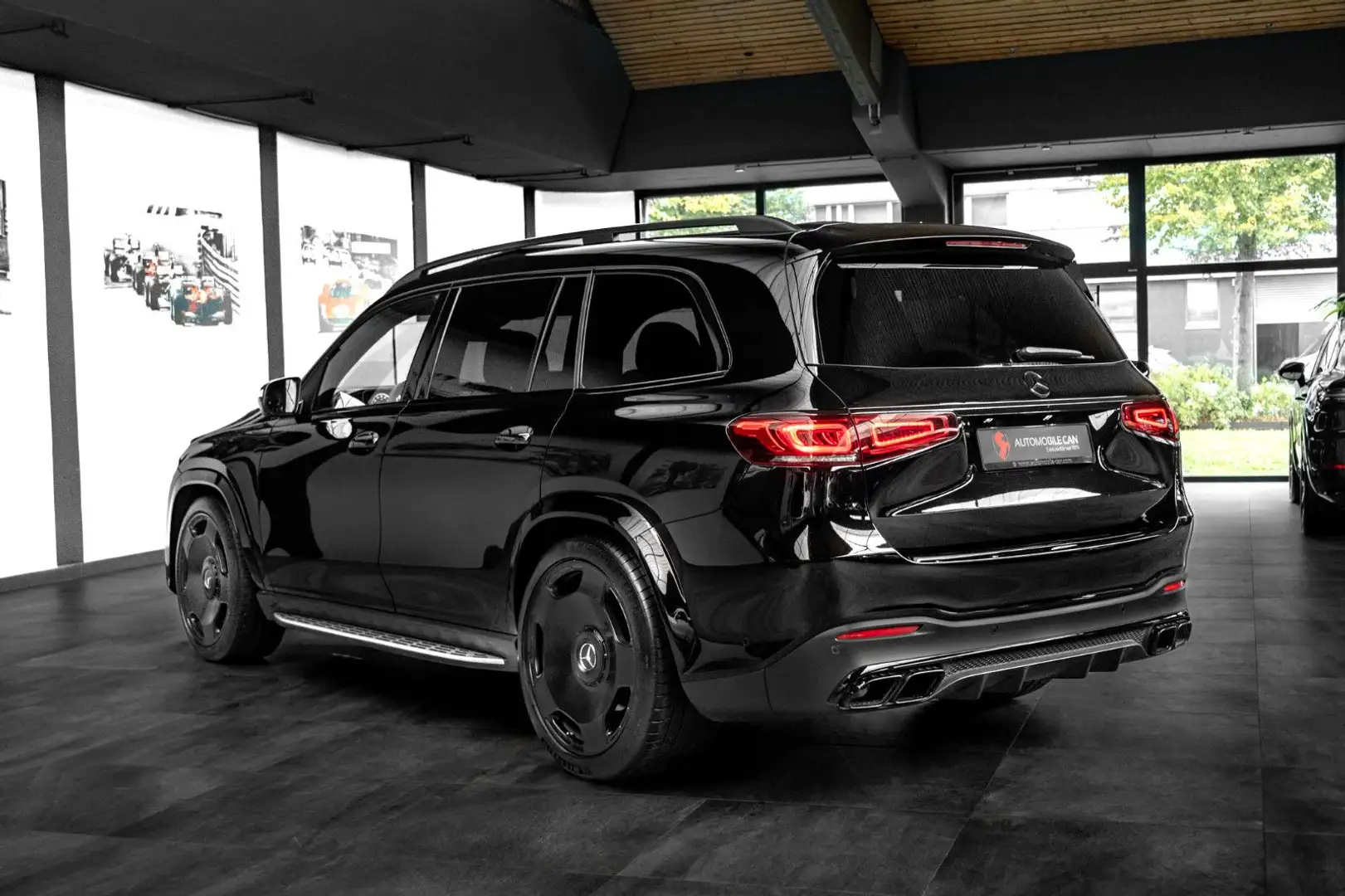 Mercedes-Benz GLS 63 AMG AMG 4M+ #CARBON #FONDKINO #23ALU #6-SITZE Schwarz - 2