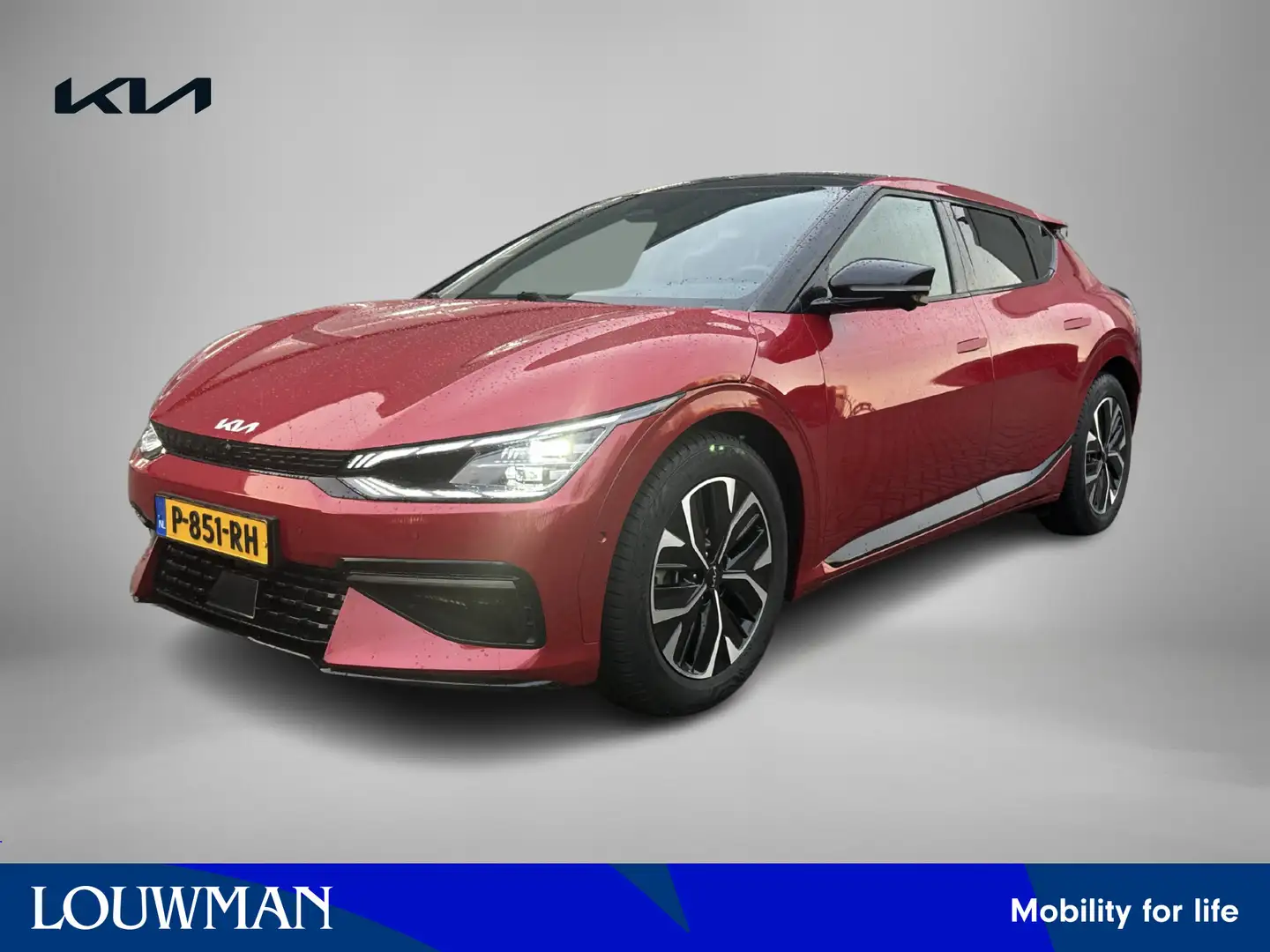 Kia EV6 GT-Line 77.4 kWh Rouge - 1