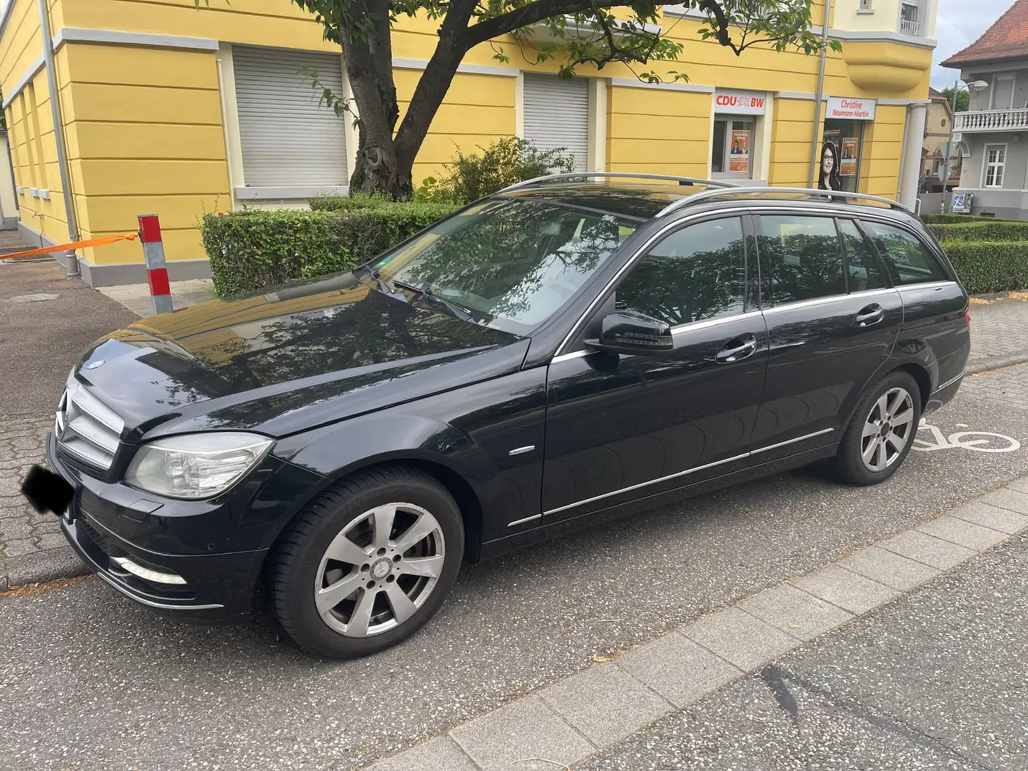 Mercedes-Benz C 220 T CDI DPF Automatik BlueEFFICIENCY(Neu TÜV) Negru - 2