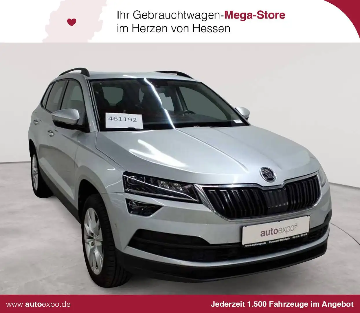 Skoda Karoq 1.5 TSI ACT Ambition LED NAV Argent - 1