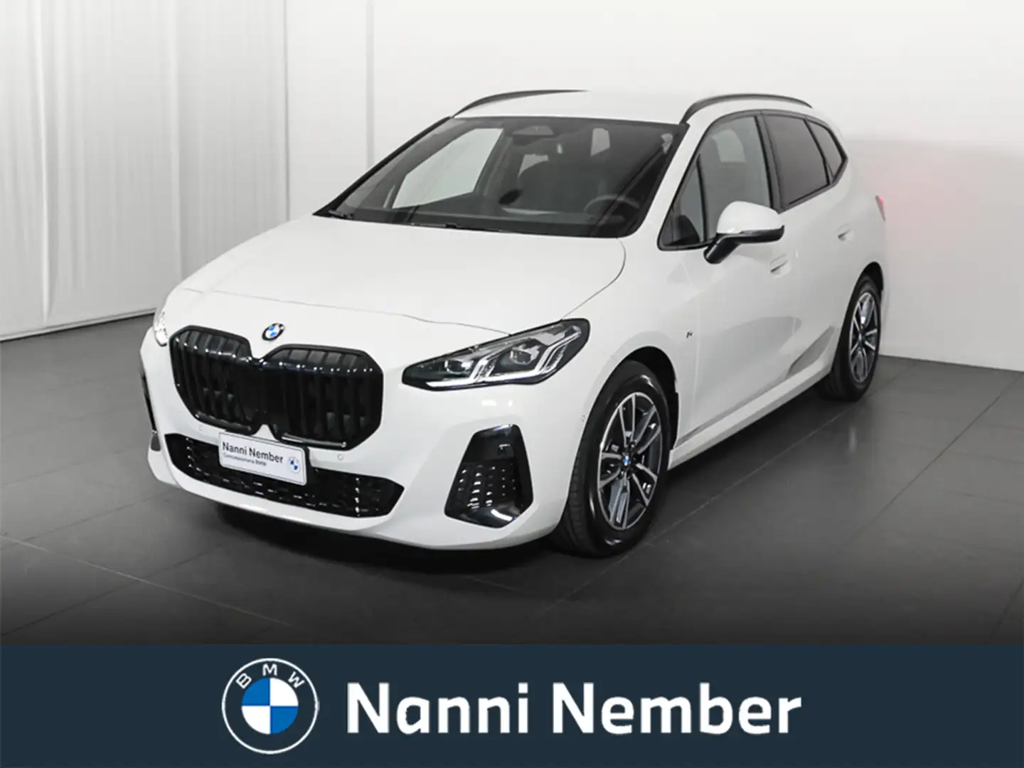 BMW 218 d Active Tourer MSport Bianco - 1