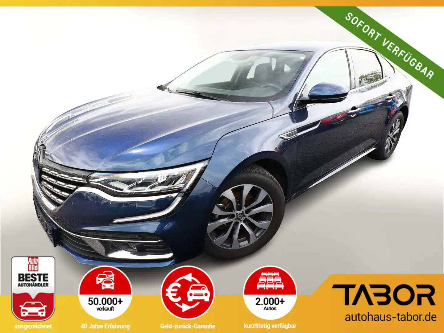 Renault Talisman TCe 160 EDC Intens LED Nav PDC 17Z Azul - 1
