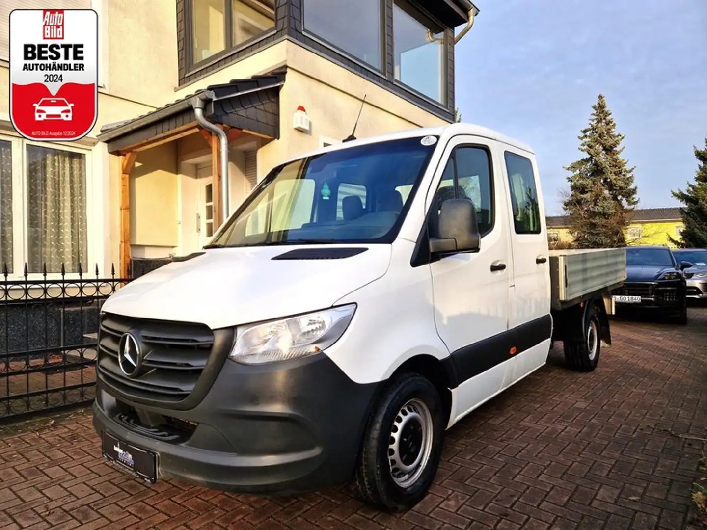 Mercedes-Benz Sprinter Pritsche 316 CDI Doppelkabine| Blanc - 1