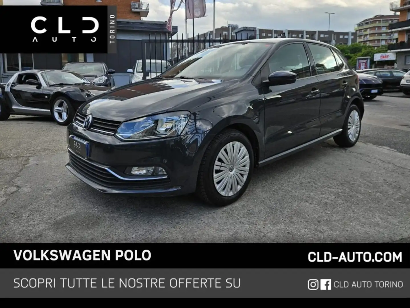 Volkswagen Polo 1.4 TDI 5p. Grigio - 1