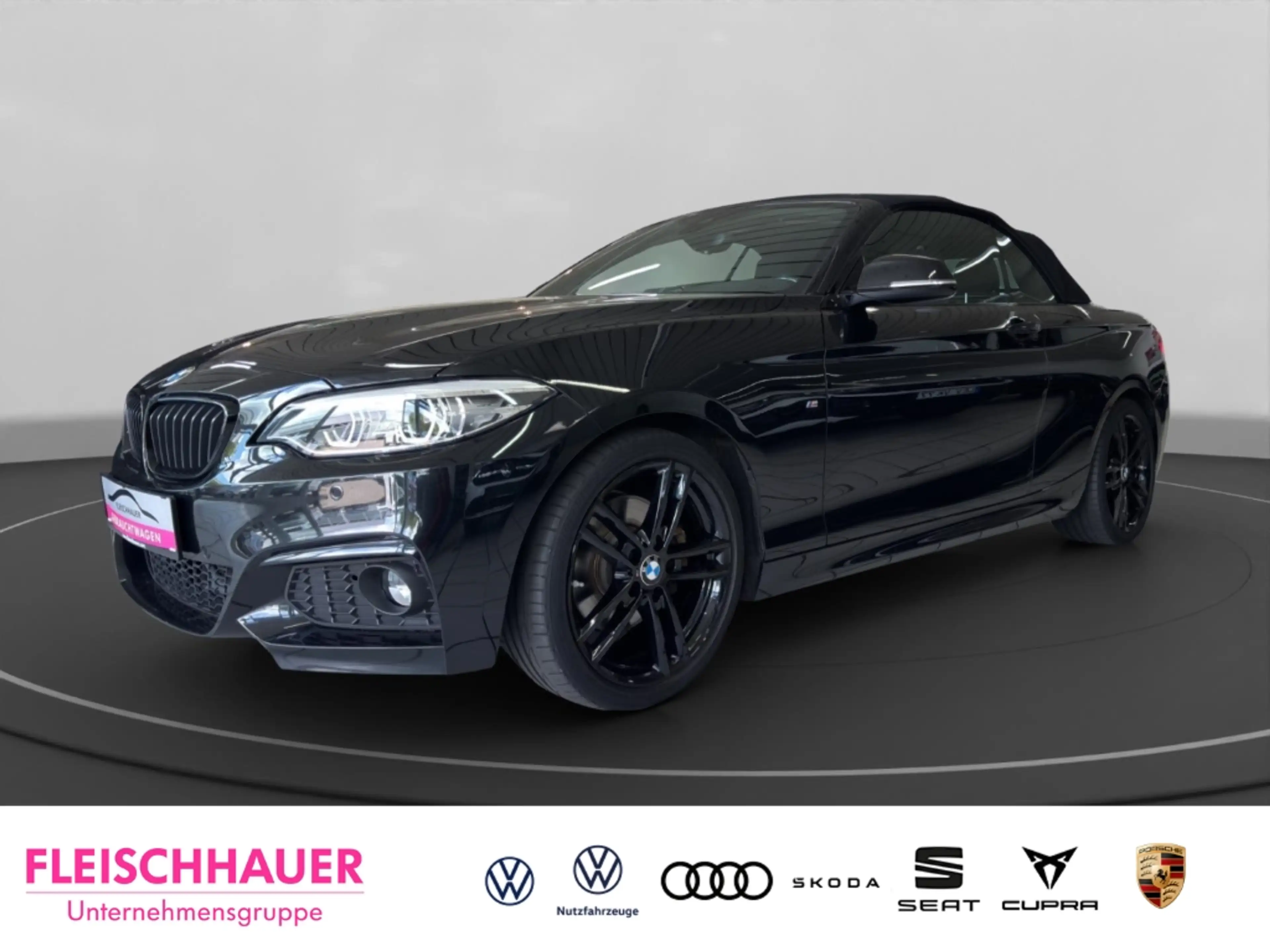 BMW 220 i Cabrio M Sport LED+TEMPOMAT+NAVI+RFK+SHZ+DAB+BUS