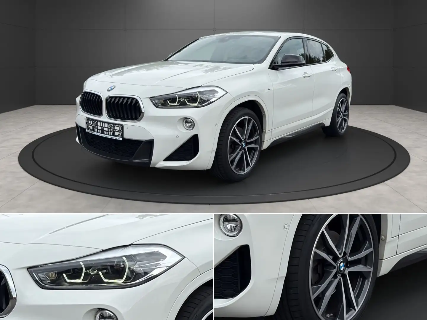 BMW X2 18d M Sport LED Alcantara Navi Ambient-light Weiß - 1