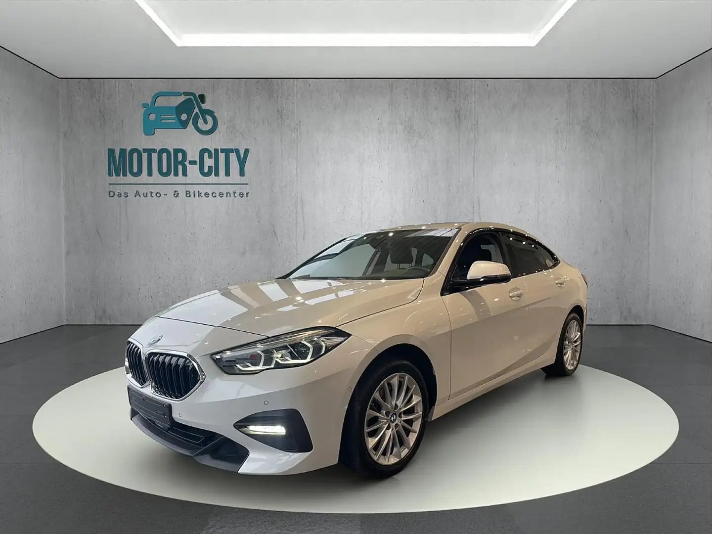 BMW 218 i Gran Coupe Aut. Blanc - 1