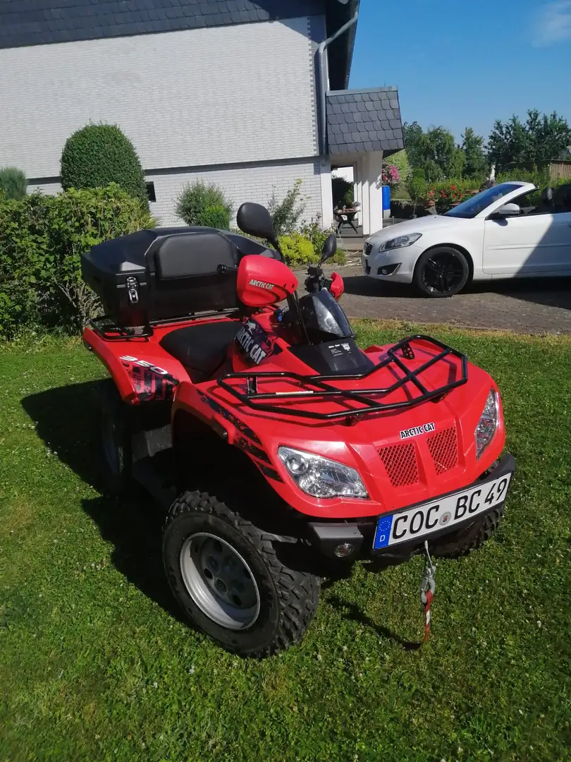 Arctic Cat 400 2x4 Czerwony - 2