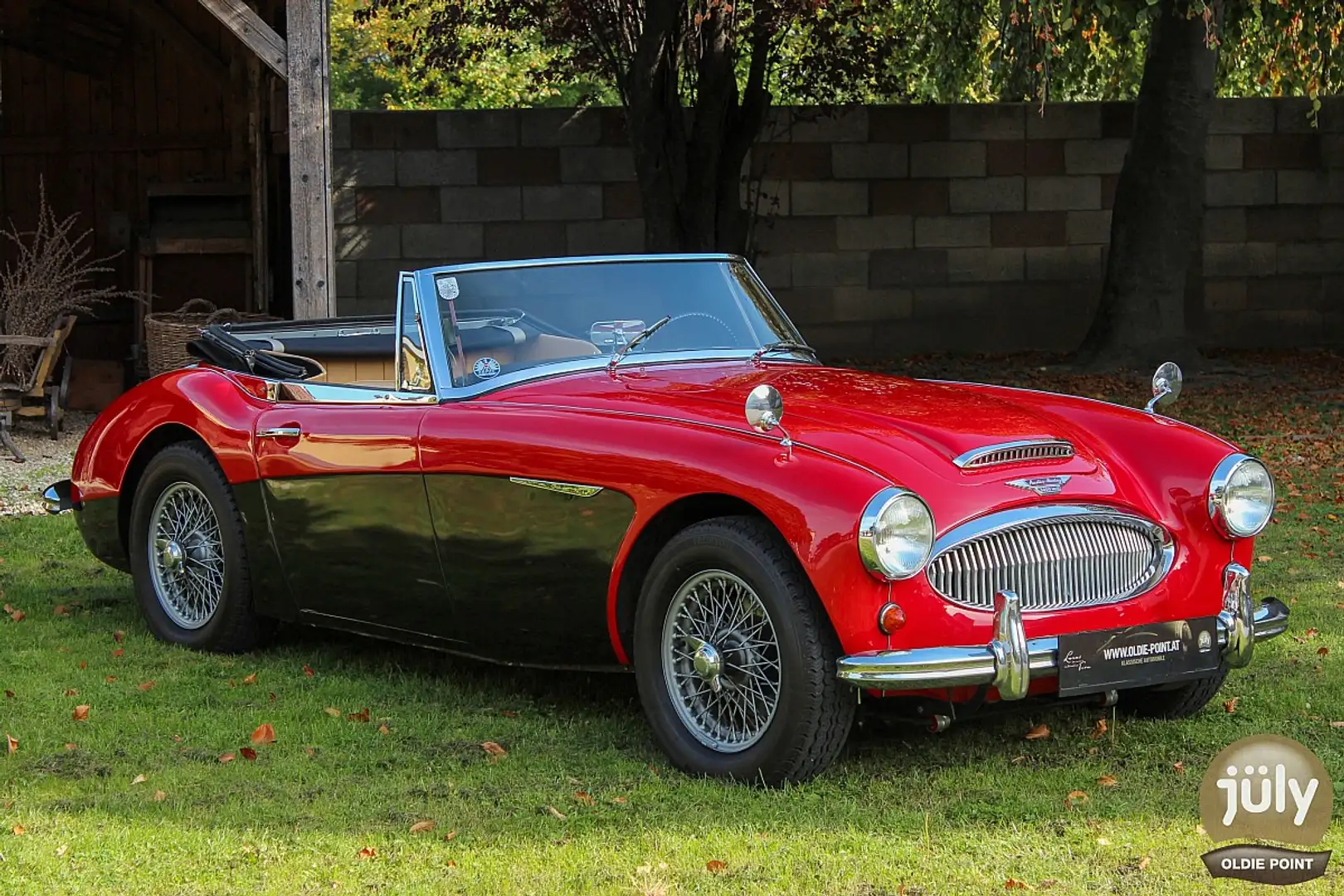Austin-Healey 3000 3000 MK II – restaurierter britischer Klassiker Червоний - 1