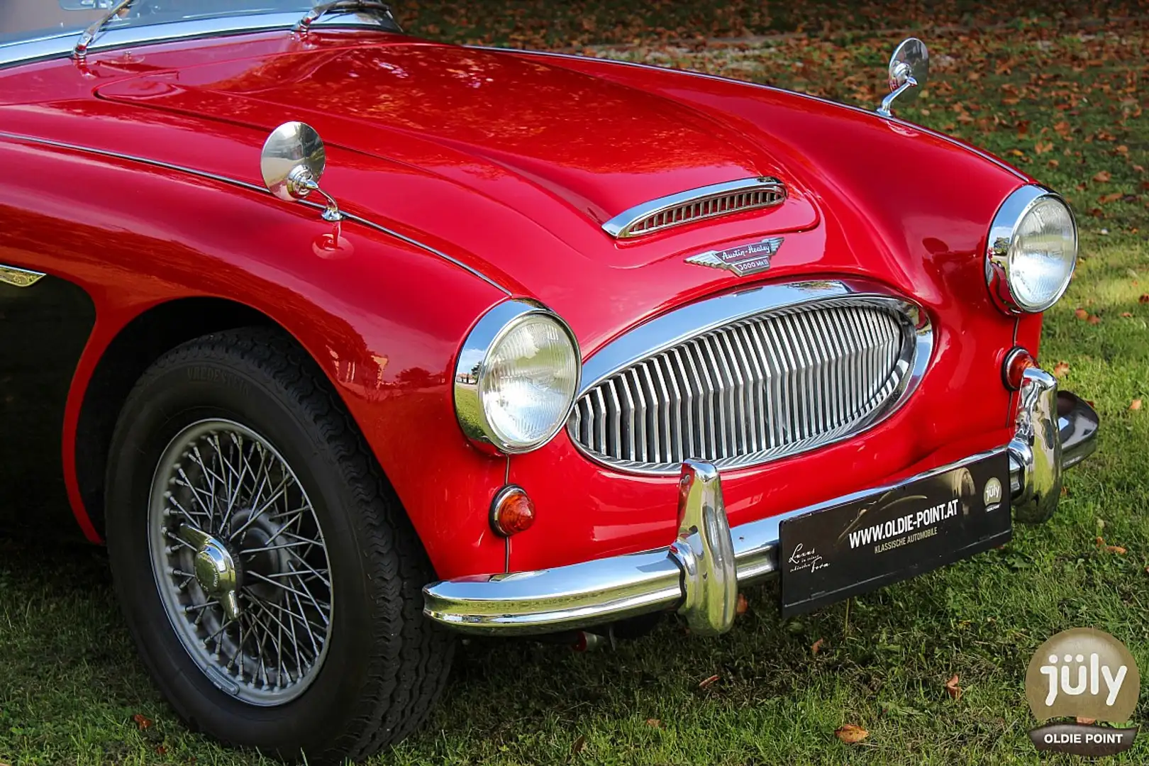 Austin-Healey 3000 3000 MK II – restaurierter britischer Klassiker Червоний - 2