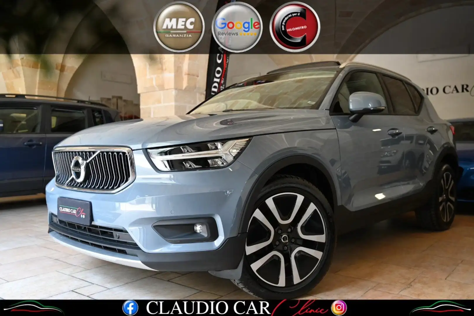 Volvo XC40 XC40 2.0 d4 awd geartronic my20 Grigio - 1