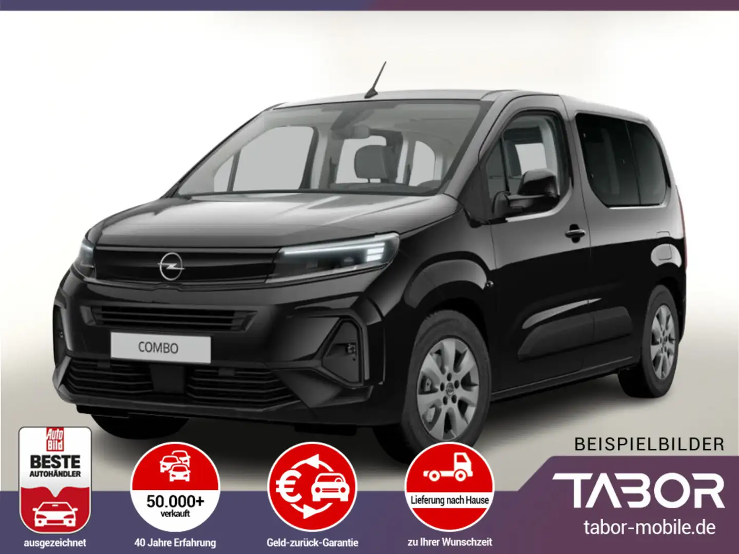 Opel Combo 1.5 D 130 AT8 Matrix Nav  StyleP 180°Kam Schwarz - 1