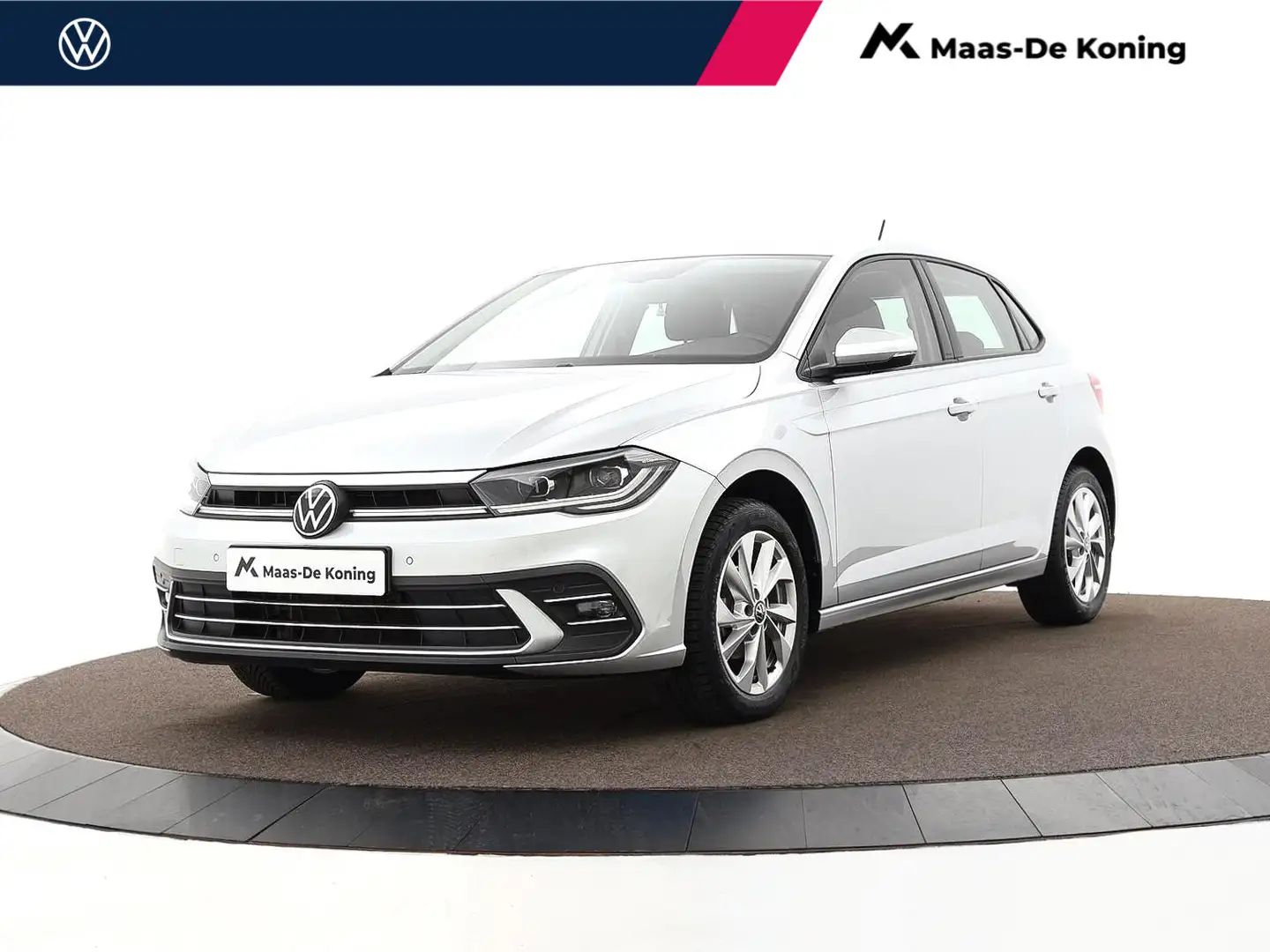Volkswagen Polo 1.0 TSI 95pk Style · Apple/Android Car Play · Navi Plateado - 1