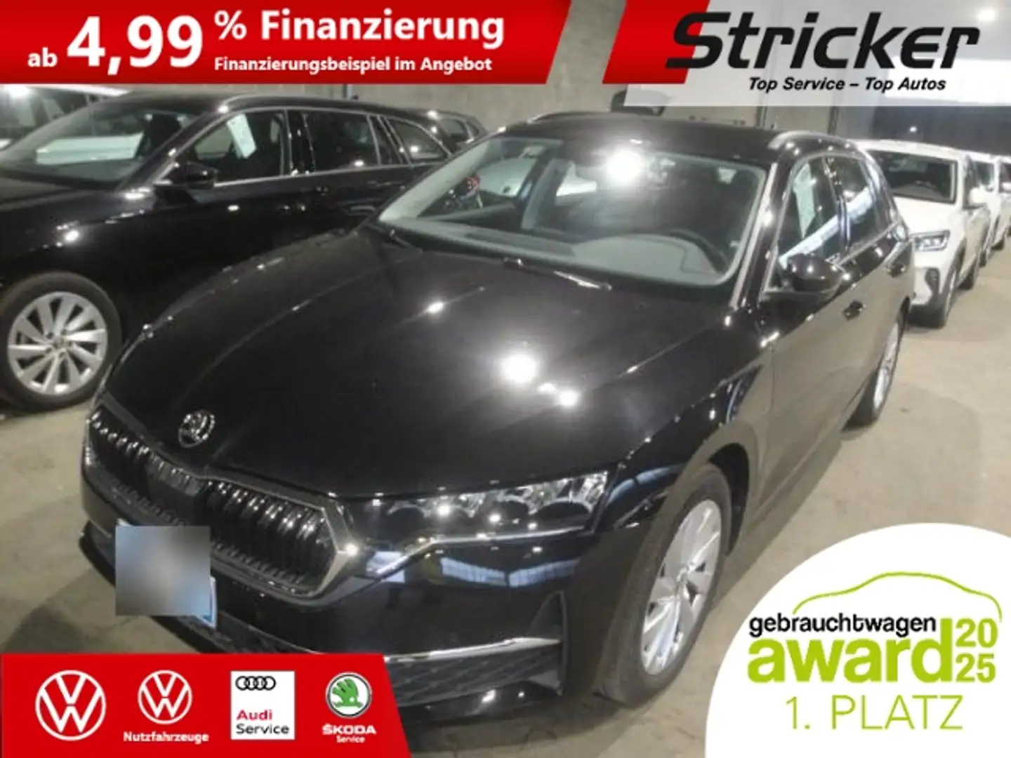 Skoda Octavia Selection 2.0TDI DSG 299,-ohne Anzahlung Navi ACC Schwarz - 2