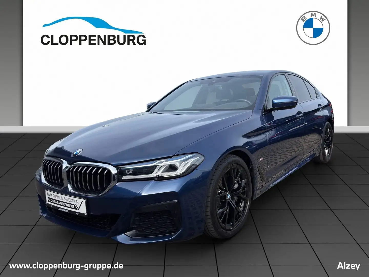 BMW 530 d M Sport Laser+Head-Up+Shz+Parkassist.+Shz Bleu - 1