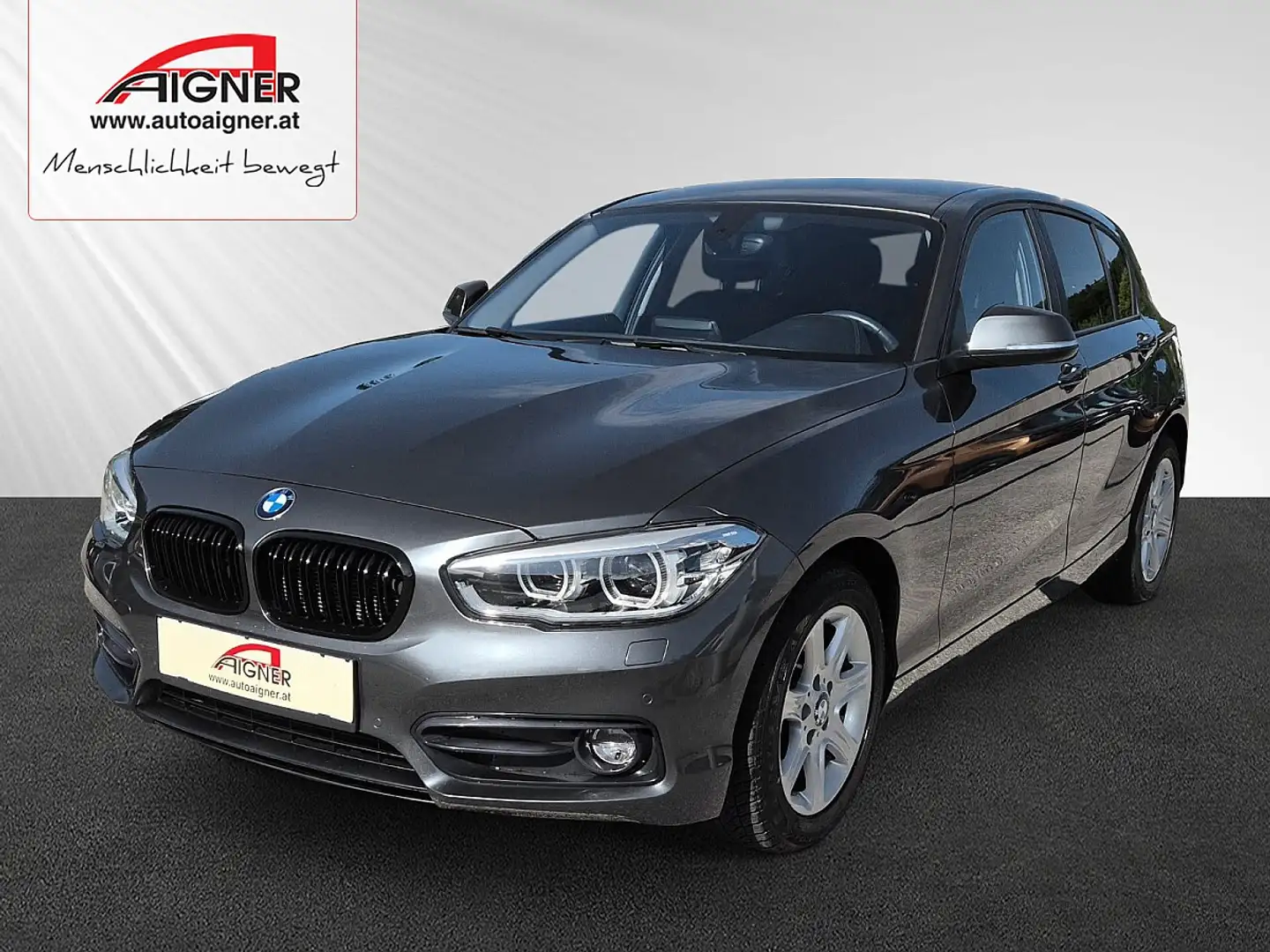 BMW 116 d Sport Line Gris - 1