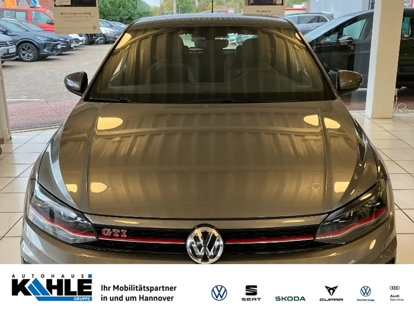 Volkswagen Polo VI 2.0 TSI ACC LED Navi Virt PDC Climatronic Gris - 1