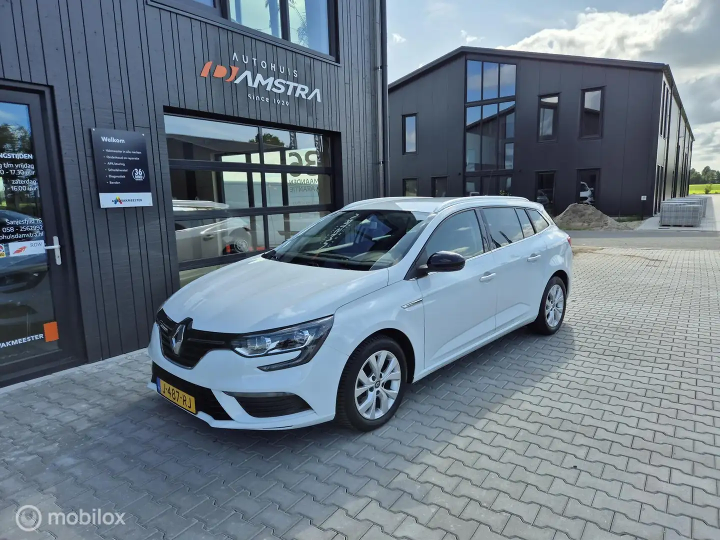 Renault Megane Estate 1.3 TCe 116PK Limited|Airco|Cruise|Trekhaak Blanc - 1