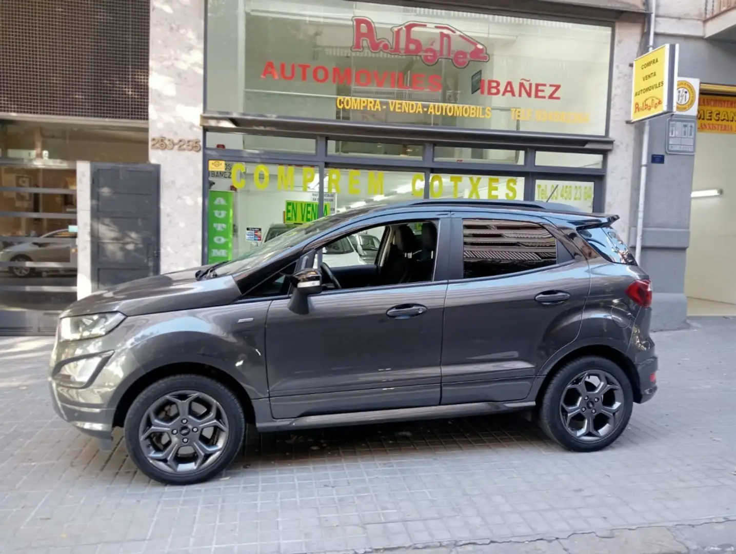 Ford EcoSport 1.0 EcoBoost ST Line 125 Plateado - 1