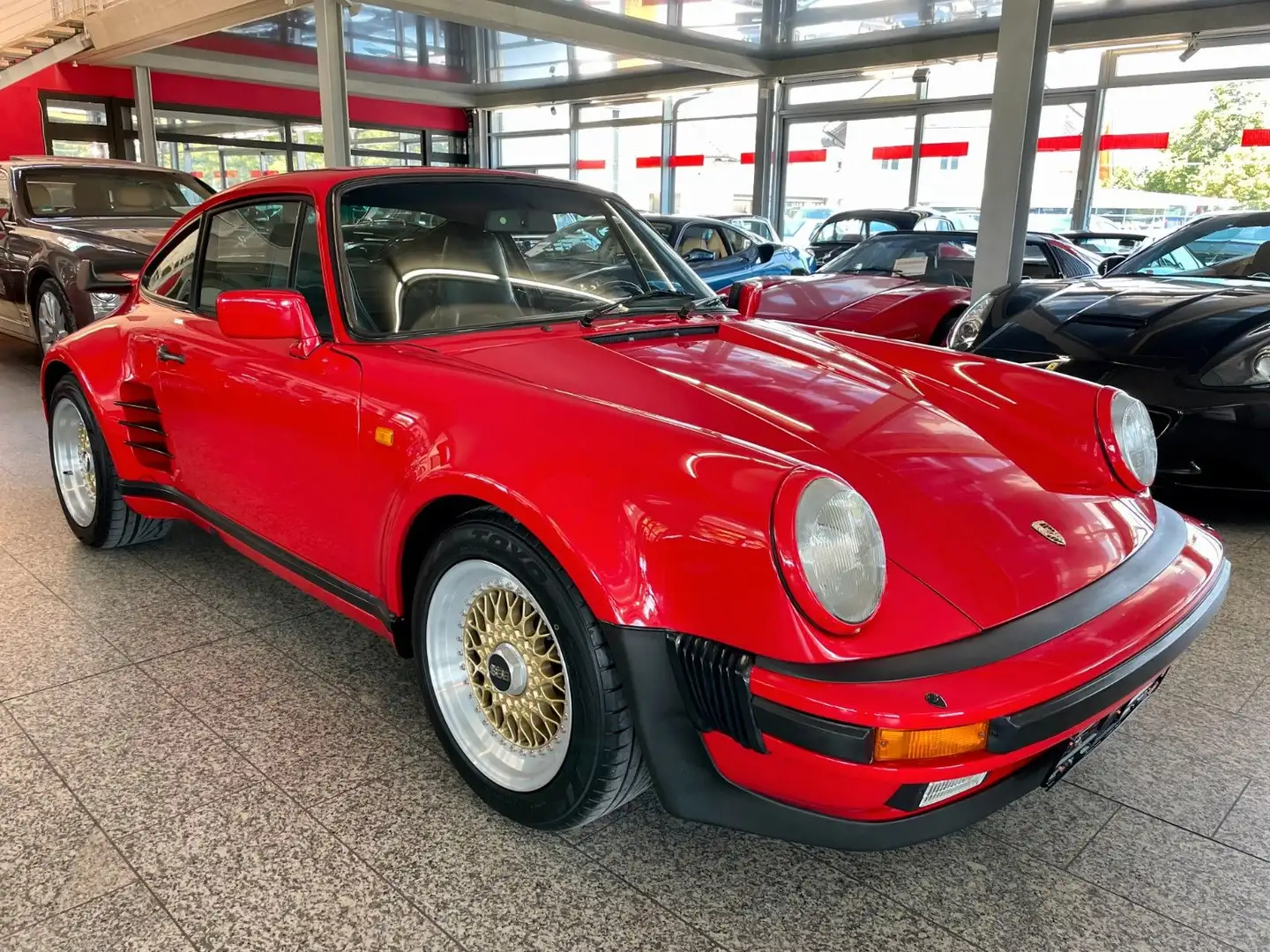 Porsche 930 turbo - dt. Fzg- 69tkm - gr. KD neu ! Rot - 2