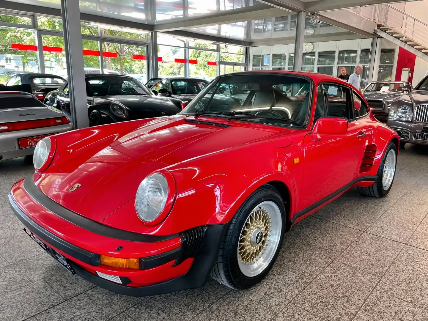 Porsche 930 turbo - dt. Fzg- 69tkm - gr. KD neu ! Rot - 1