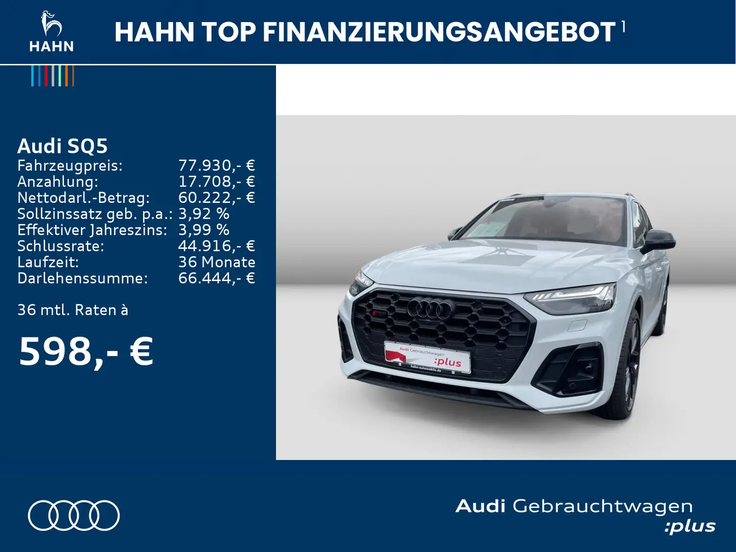 Audi SQ5 3.0TDI MATRIX NAVI STANDHZG AHK LUFT HUD CAM Biały - 2