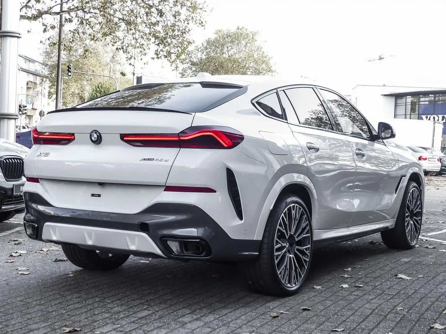 BMW X6 xDrive40d M Sport PANO ACC AHK RFK NAVI LED Fehér - 2