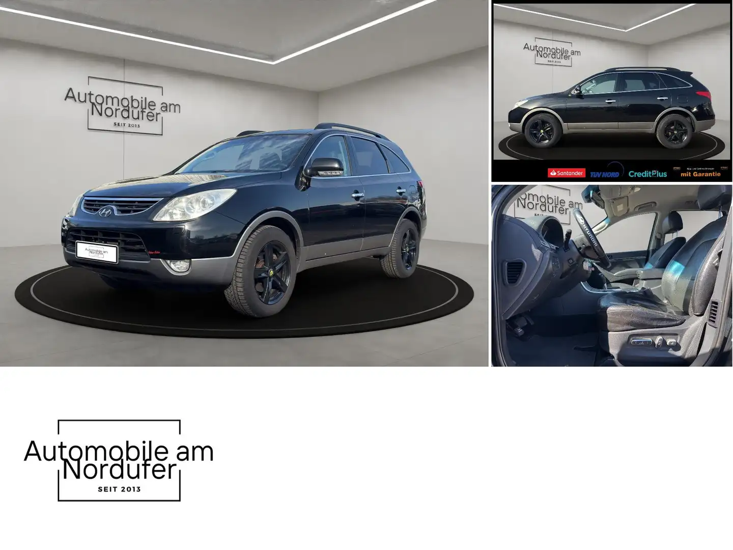 Hyundai iX55 3.0 V6 CRDi 4WD Premium Aut-7Sitzer-AHK-Kamera Schwarz - 2