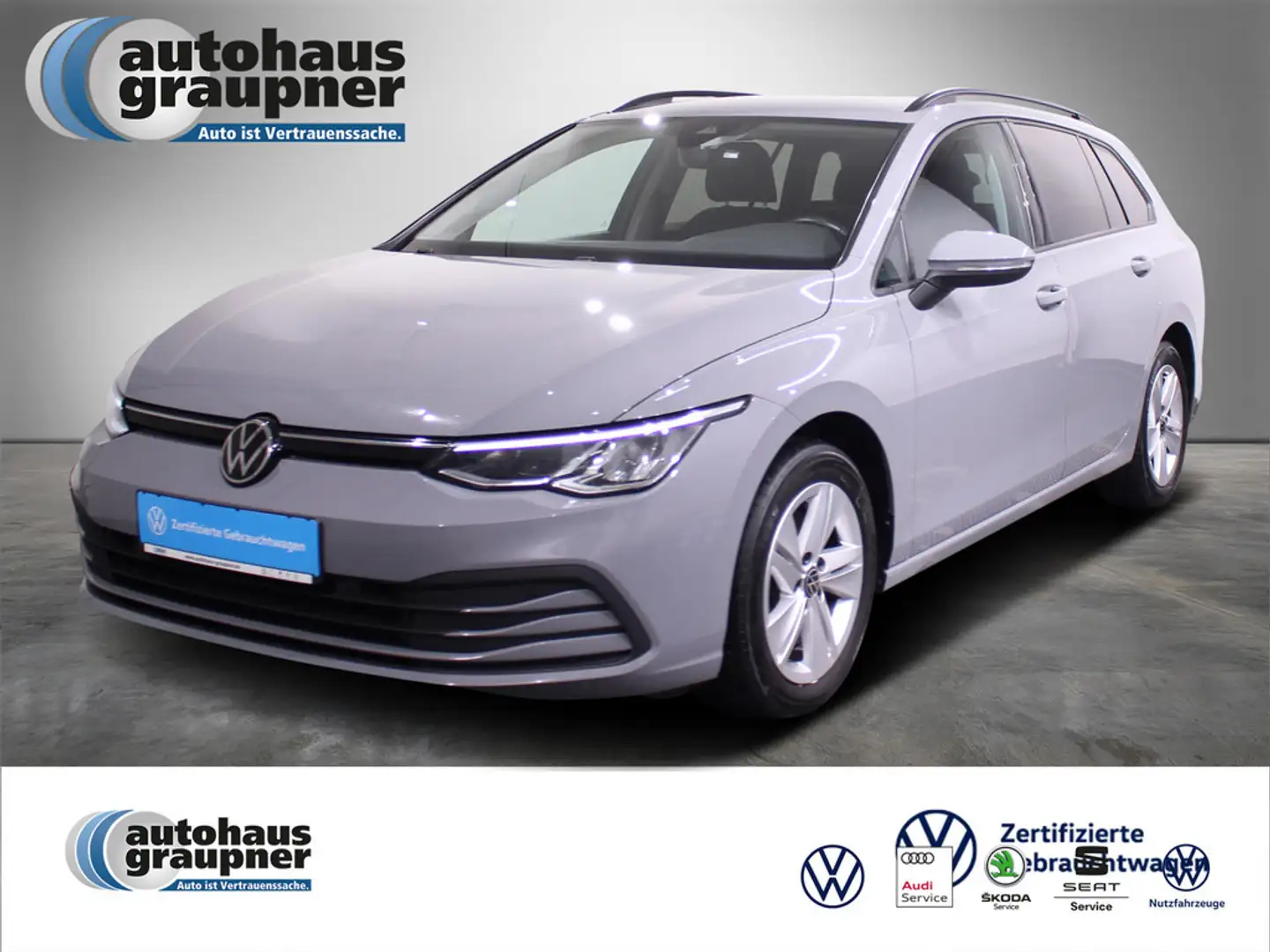 Volkswagen Golf VIII Variant 2.0 TDI DSG Life ACC LED Gris - 1