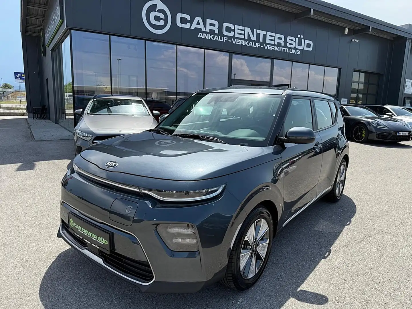 Kia Soul EV 64kWh Long Silber Gris - 1