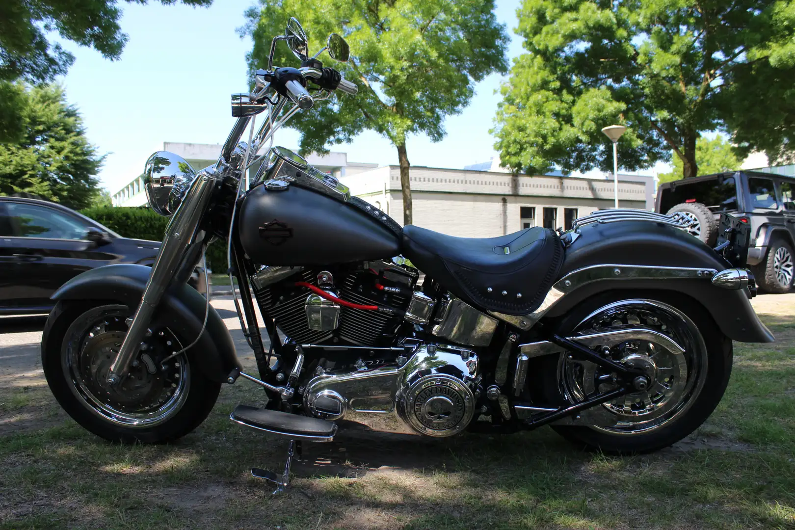 Harley-Davidson Fat Boy Softail FLST-F Softail Gri - 2