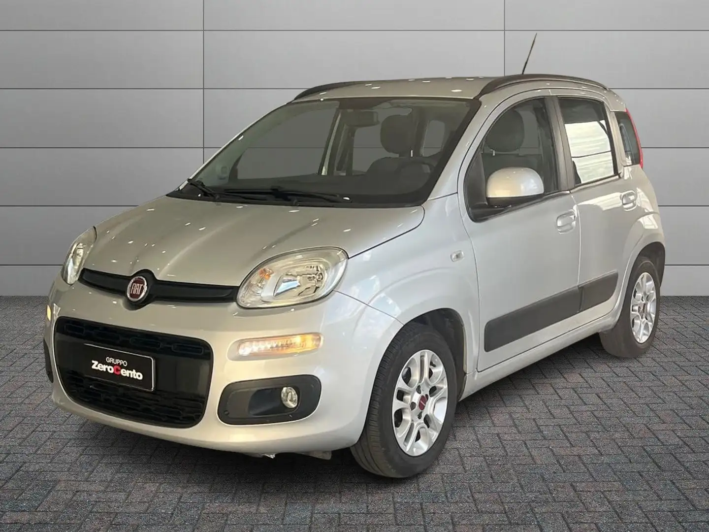 Fiat Panda Panda 1.2 Lounge 69cv E6 Argent - 1
