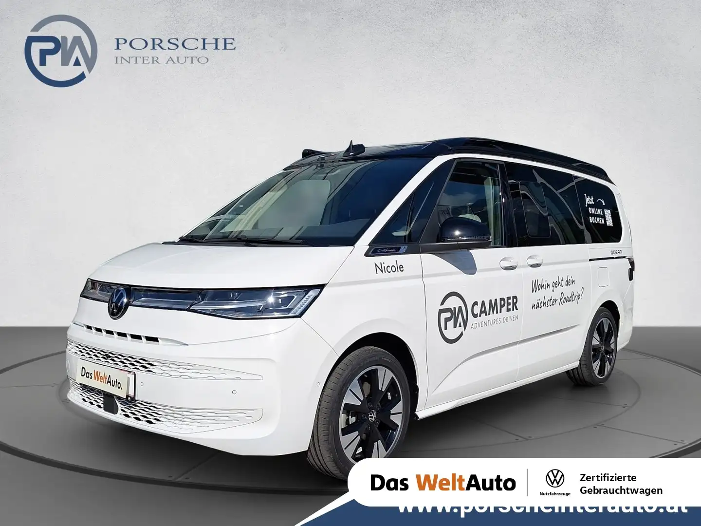 Volkswagen T7 California VW T7 California Ocean eHybrid 180 kW 4M Weiß - 1