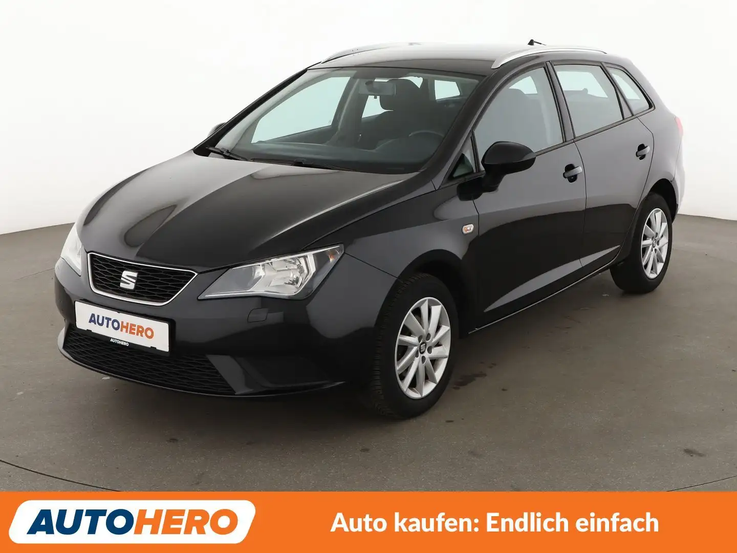 SEAT Ibiza 1.4 Style Salsa*NAV*SHZ*ALU*KLIMAAUT*RADIO Schwarz - 1