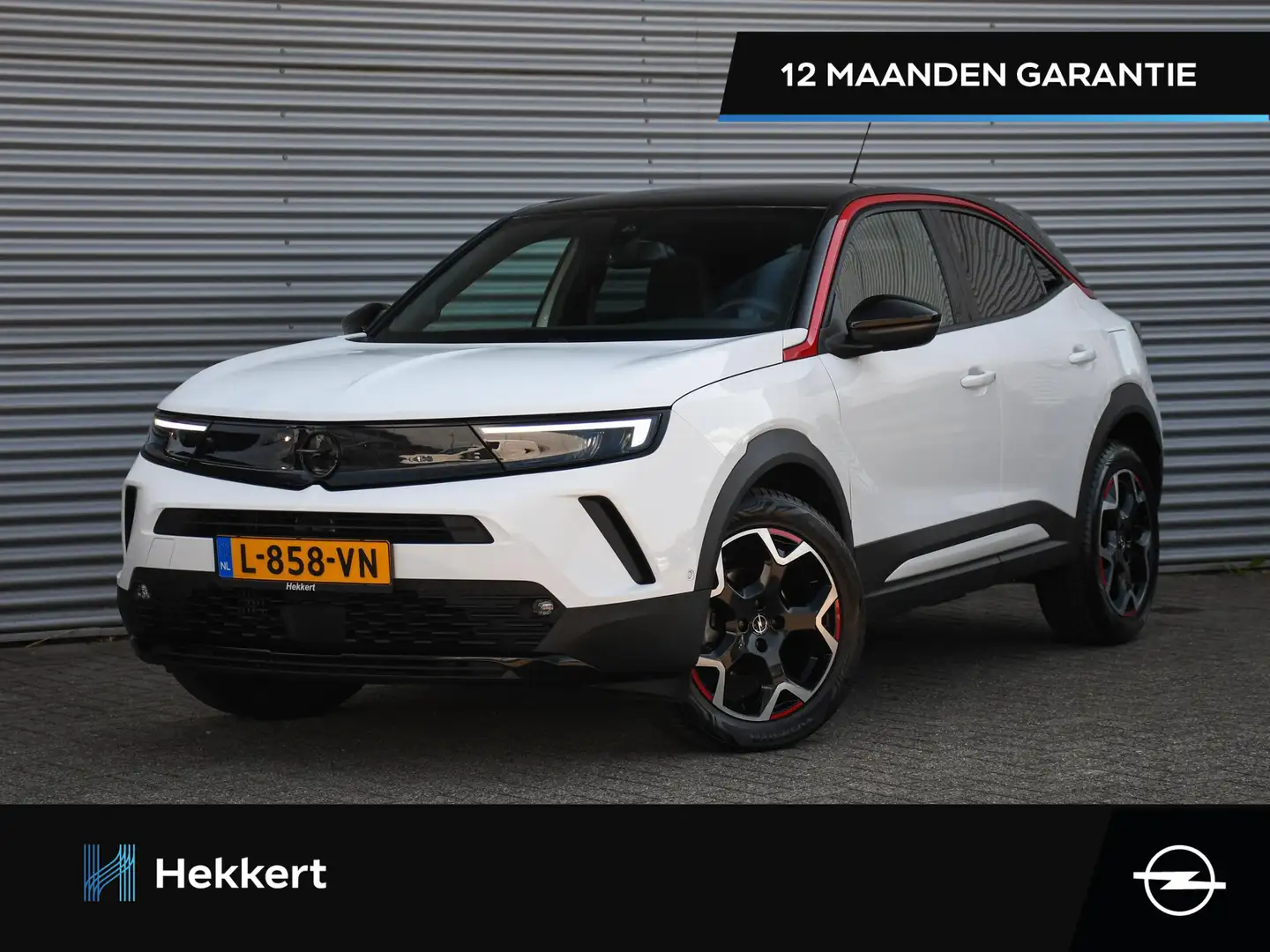 Opel Mokka GS Line 1.2 Turbo 130pk Automaat DODE HOEK | PDC + Wit - 1