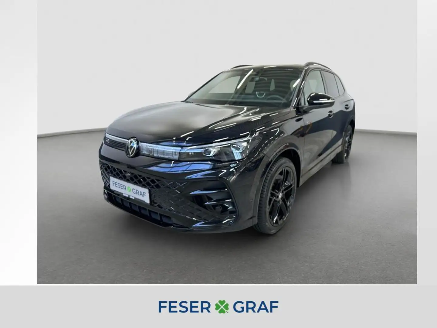 Volkswagen Tiguan R-Line 2.0TDI 4M 142KW DSG Panorama AHK Noir - 1