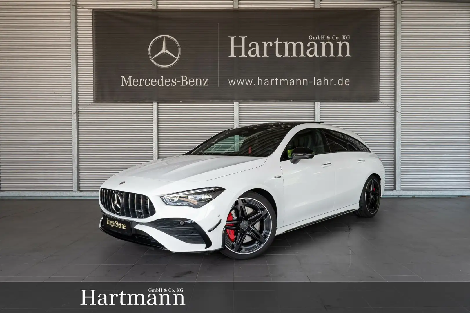 Mercedes-Benz CLA 35 AMG CLA 35 4M AMG SB Aerodynamik Panorama Multibeam Weiß - 1