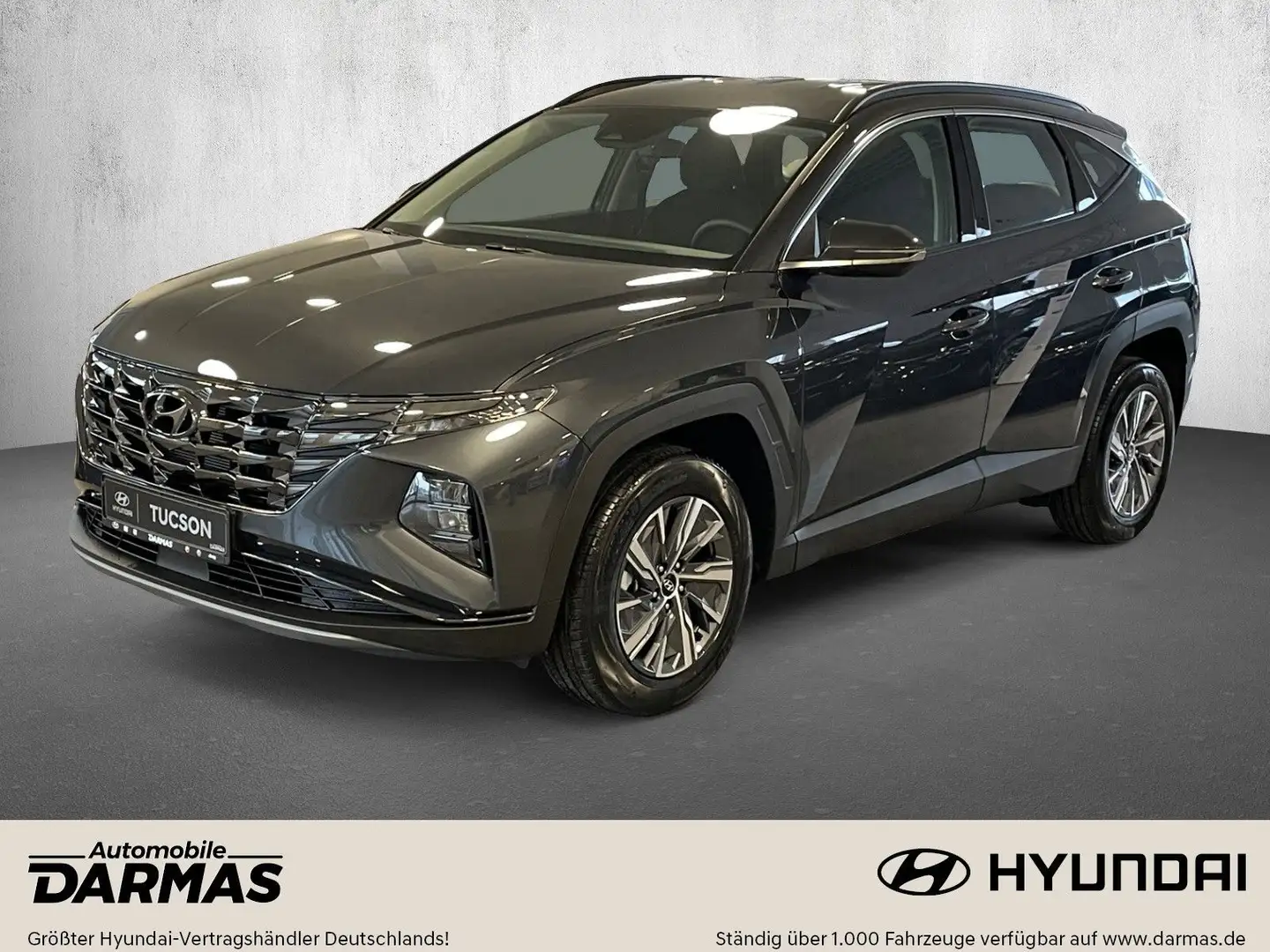 Hyundai TUCSON TUCSON Hybrid Select 2WD Klimaaut. Navi Apple Grey - 1