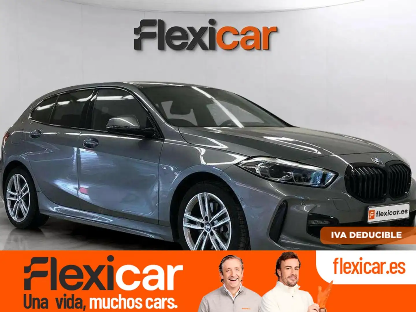BMW 120 120dA Gris - 1