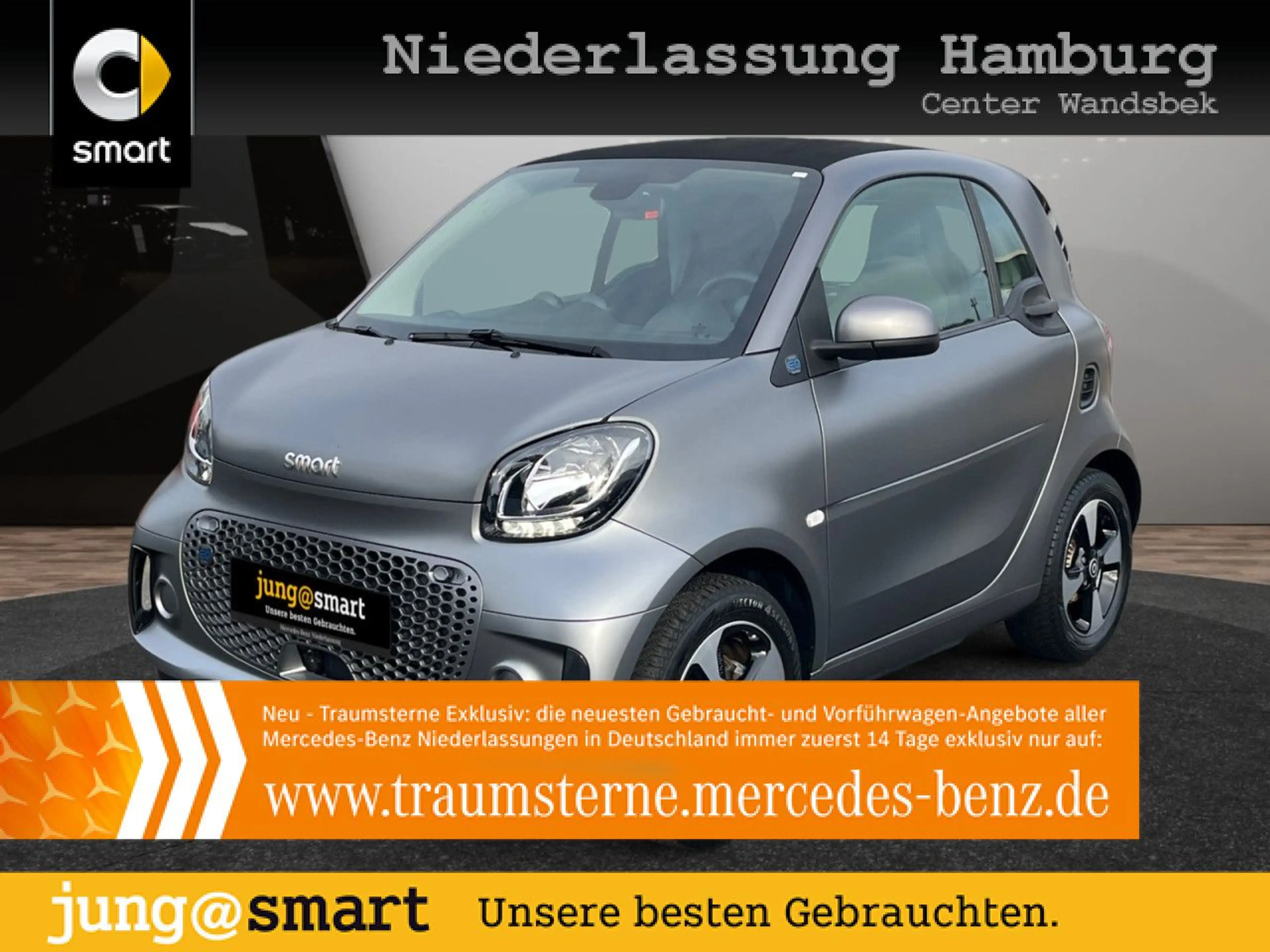 smart forTwo coupé 60kWed passion cool&Audio SHZ Tempom