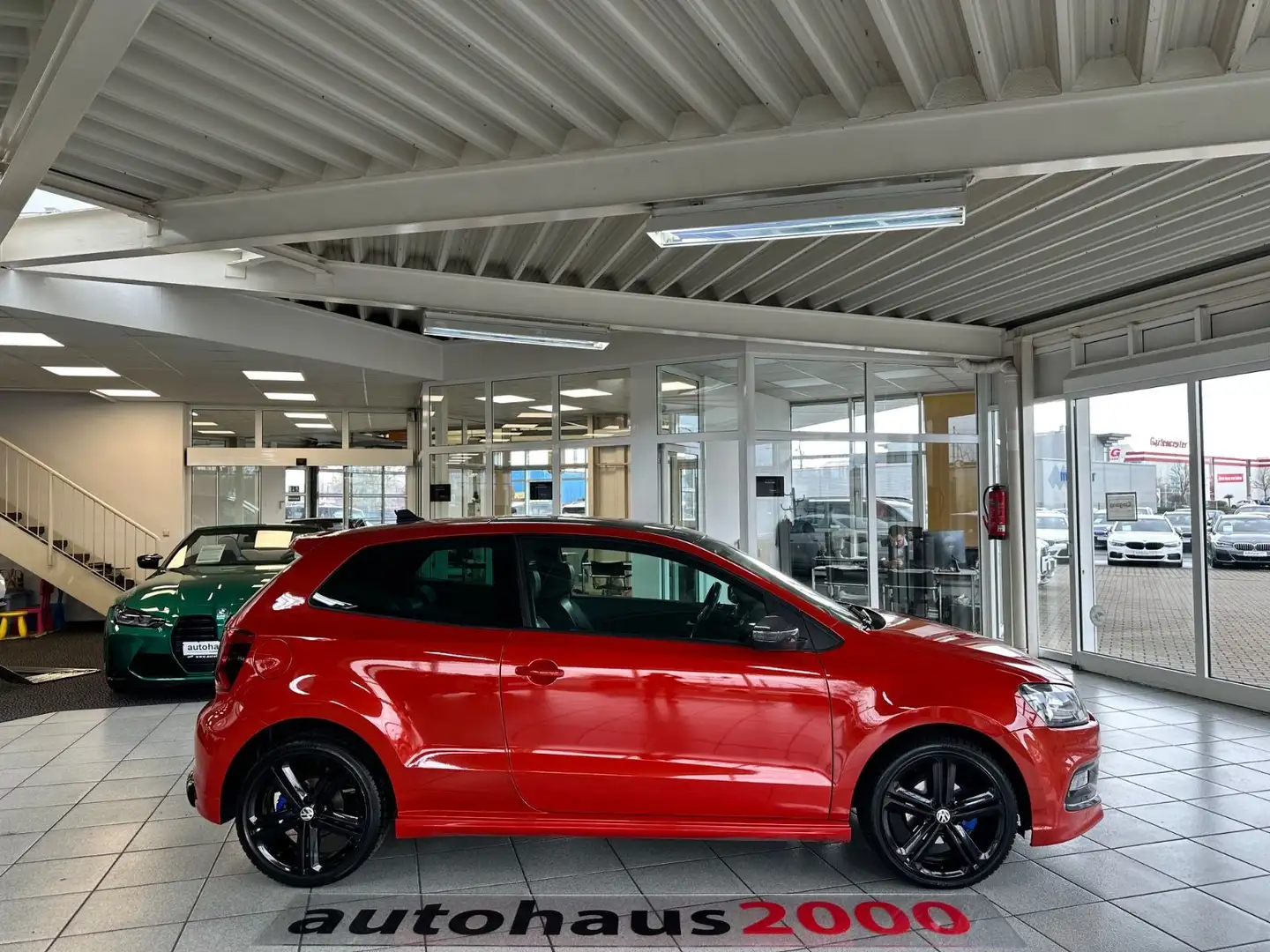 Volkswagen Polo V R-Line-Paket AUT./XENON/NAVI/PANO./BT/SHZ Orange - 2