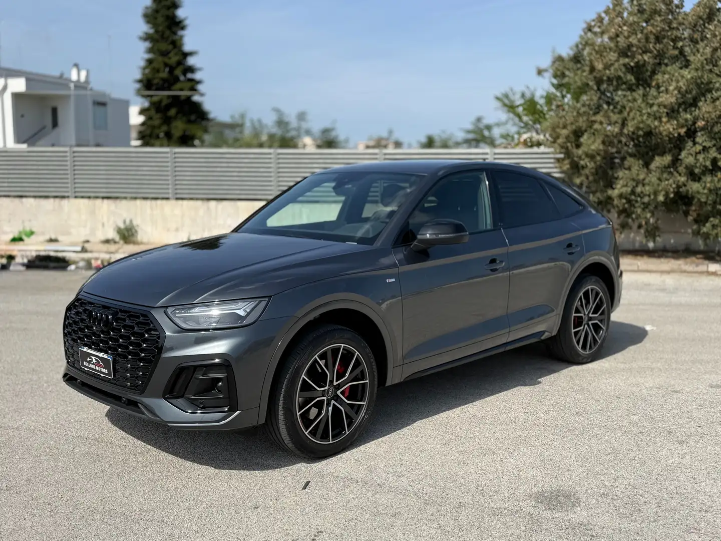 Audi Q5 Sportback 40 2.0 tdi mhev S line quattro s-tronic Gris - 1