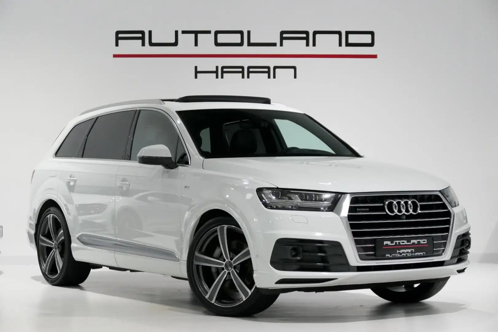 Audi Q7 3.0 TDI 2x S-Line *7Sitzer*Pano*Luft*ACC*360* Blanc - 2