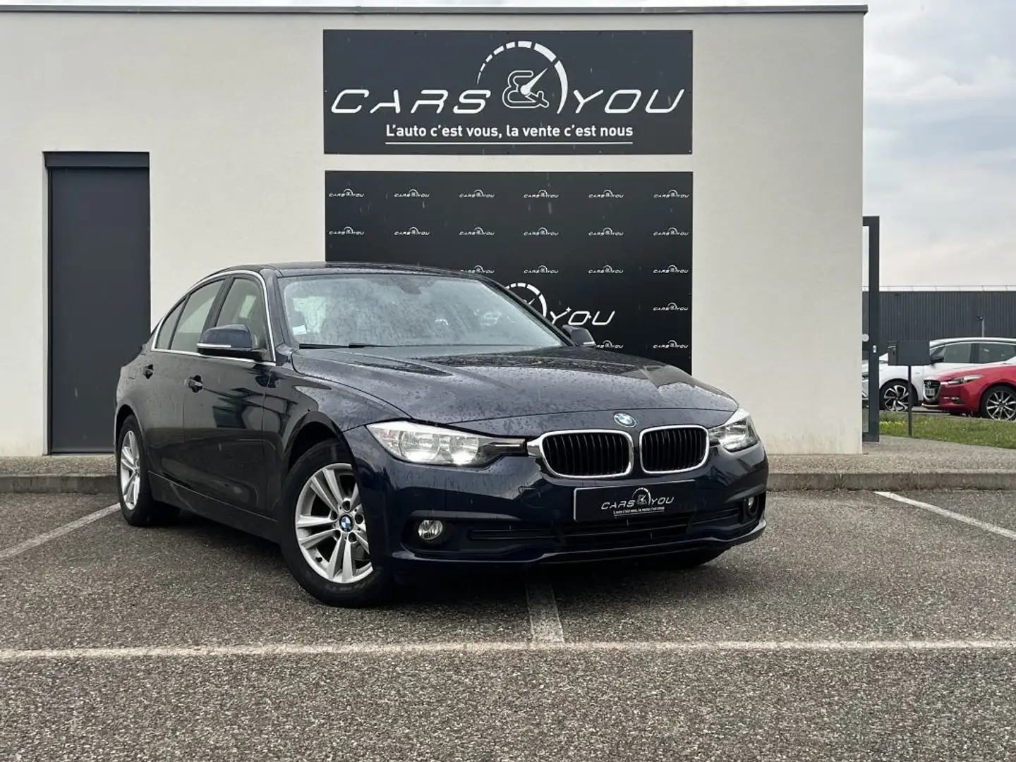 BMW 318 SERIE 318D BUSINESS BVA8 150CV Blau - 2