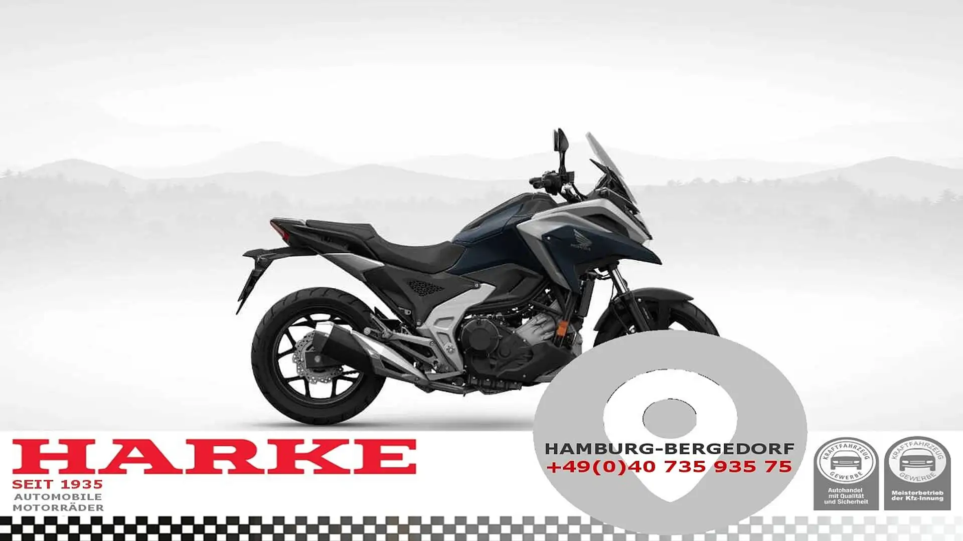 Honda NC 750 X ABS DCT Blau - 1