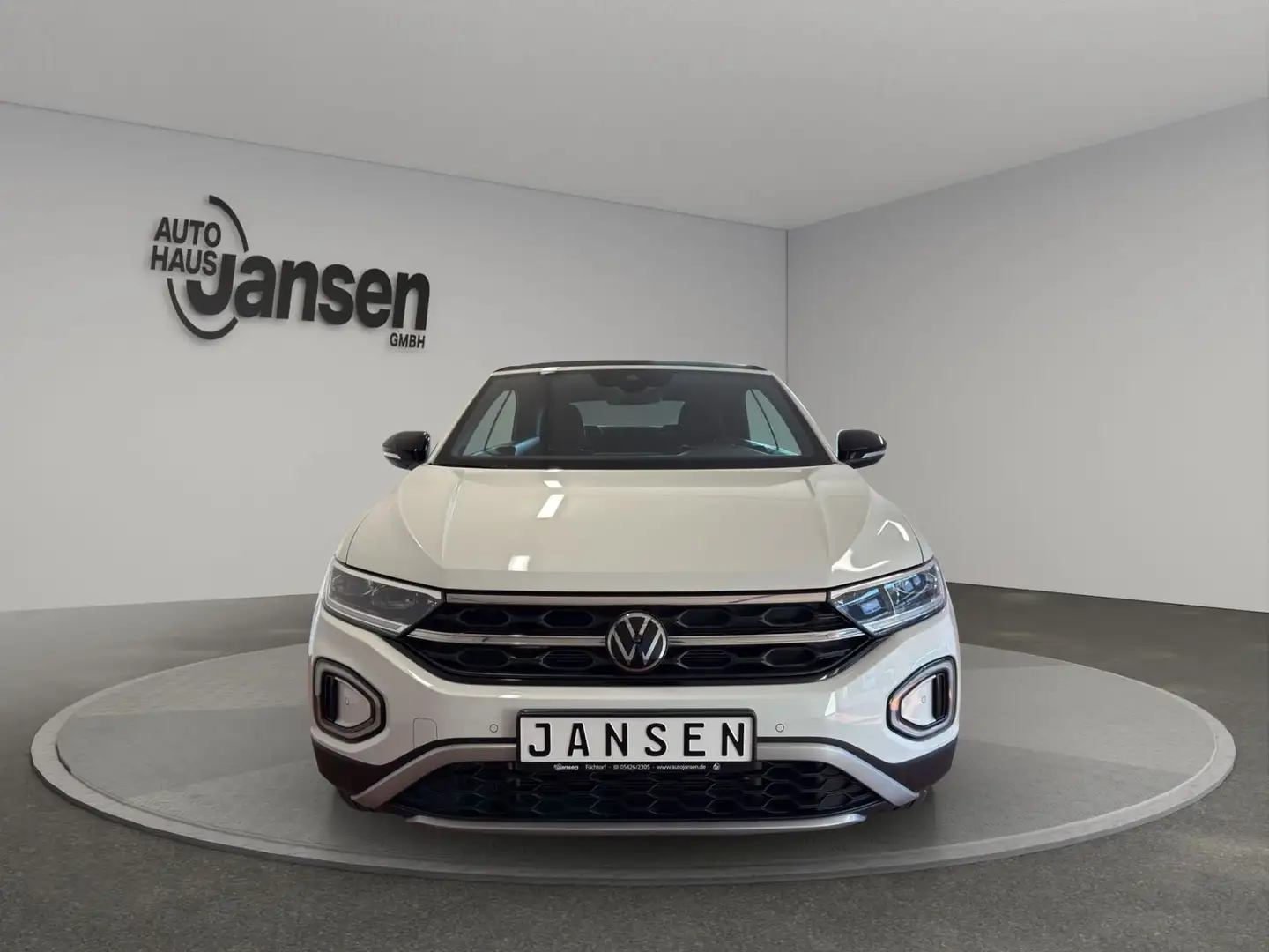 Volkswagen T-Roc Cabrio Style +ACC+AHK+IQ-Light+Kamera+NAVI Weiß - 2